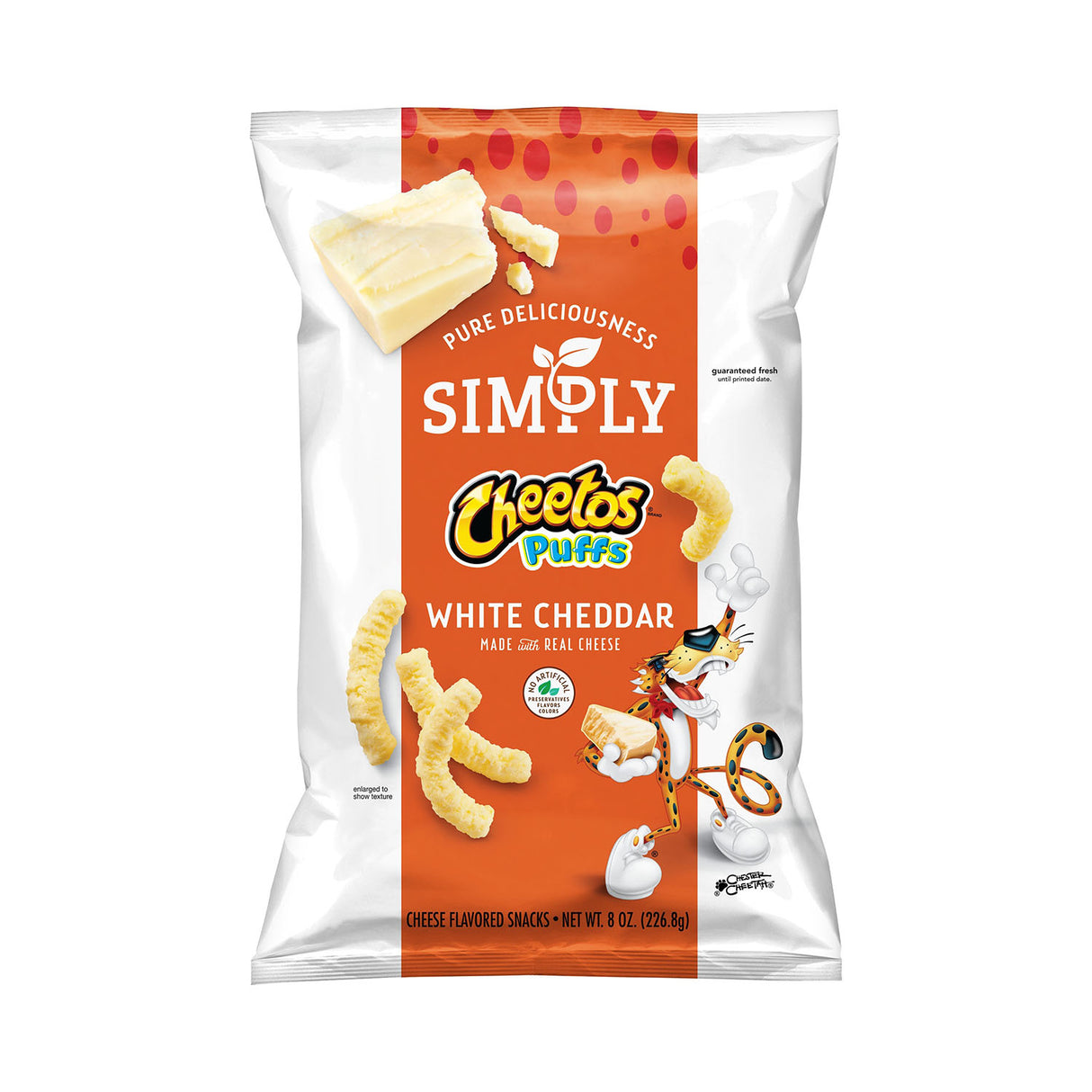 Simply Cheetos Puffs White Cheddar 8oz (226.8g)