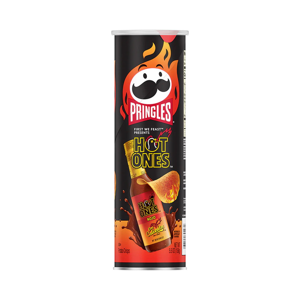 Pringles Hot Ones Rojo 156g