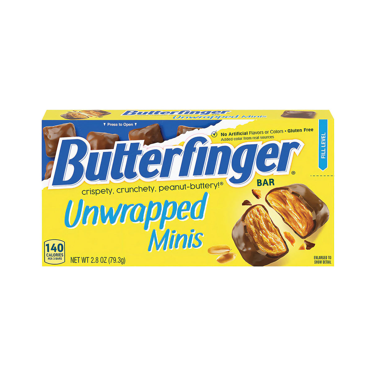 Butterfinger Unwrapped Minis Theatre Box 2.8oz (79.3g)