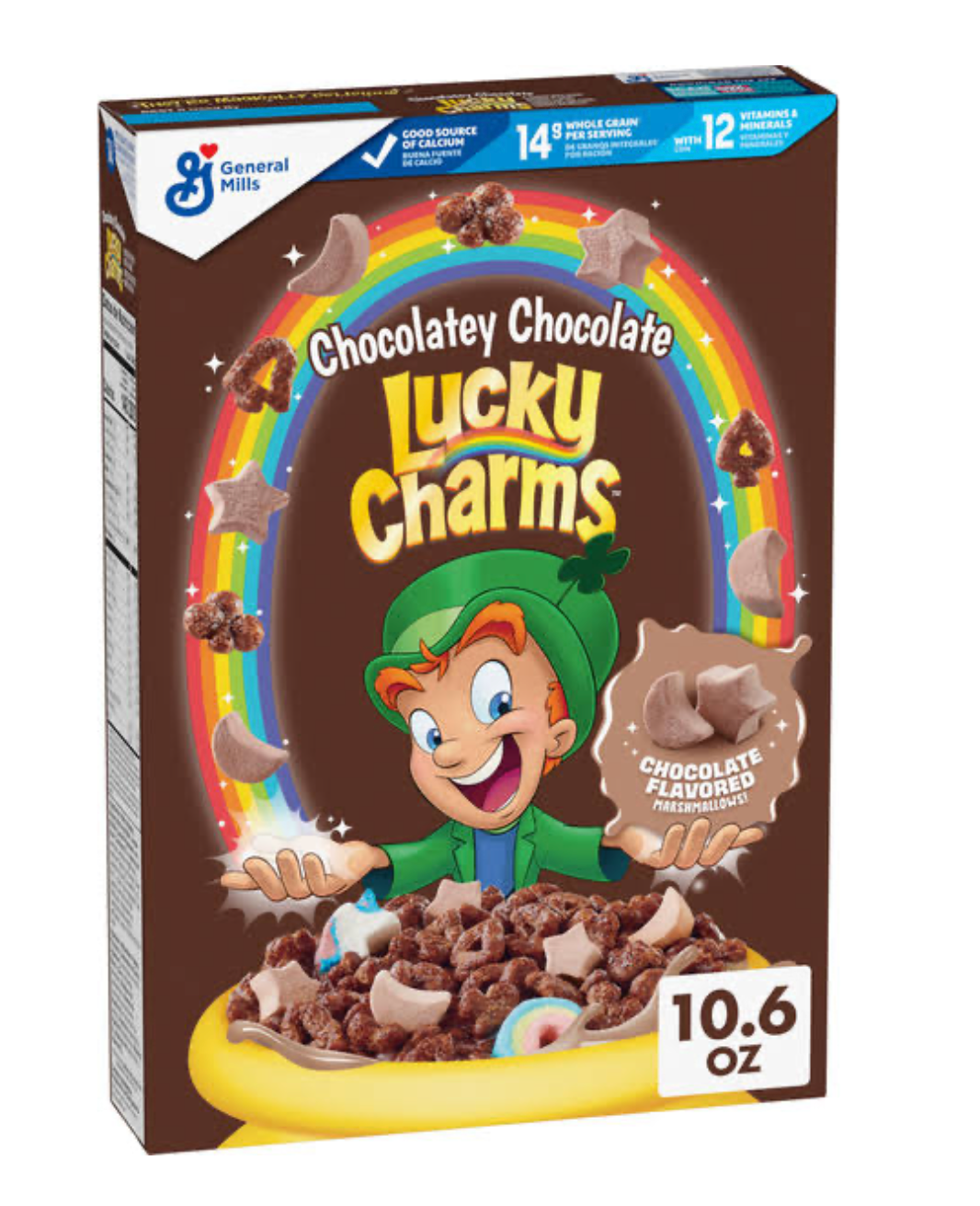 General Mills Lucky Charms Chocolatey Chocolate Cereal