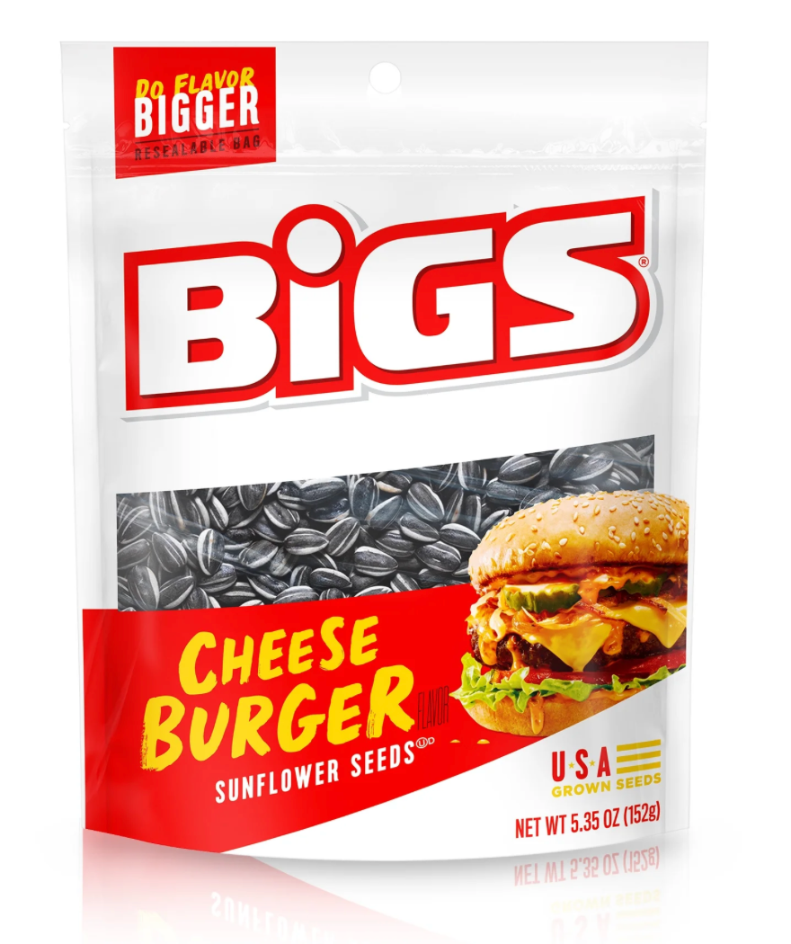 BIGS Sunflower Seeds Cheese Burger 5.35oz