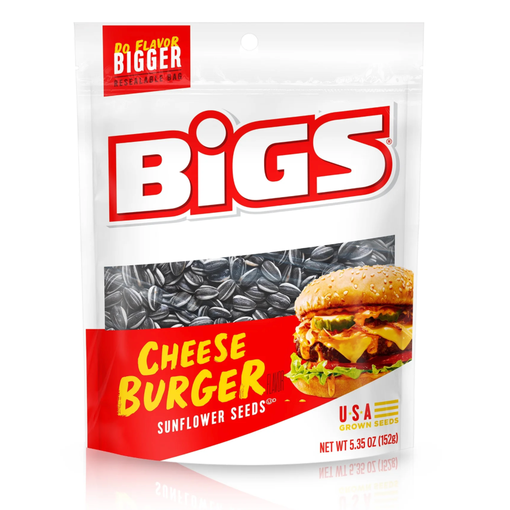 BIGS Sunflower Seeds Cheese Burger 5.35oz