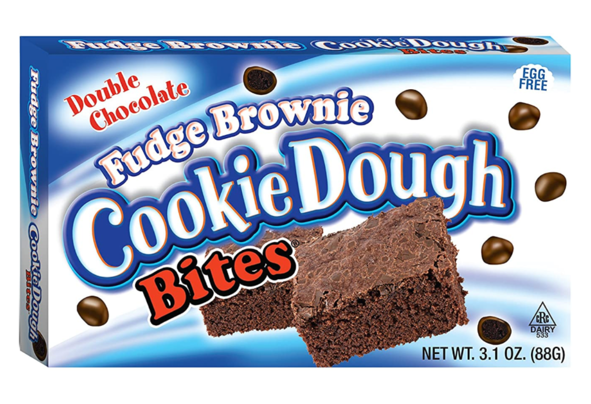 Cookie Dough Bites Fudge Brownie 3.1oz (88g)