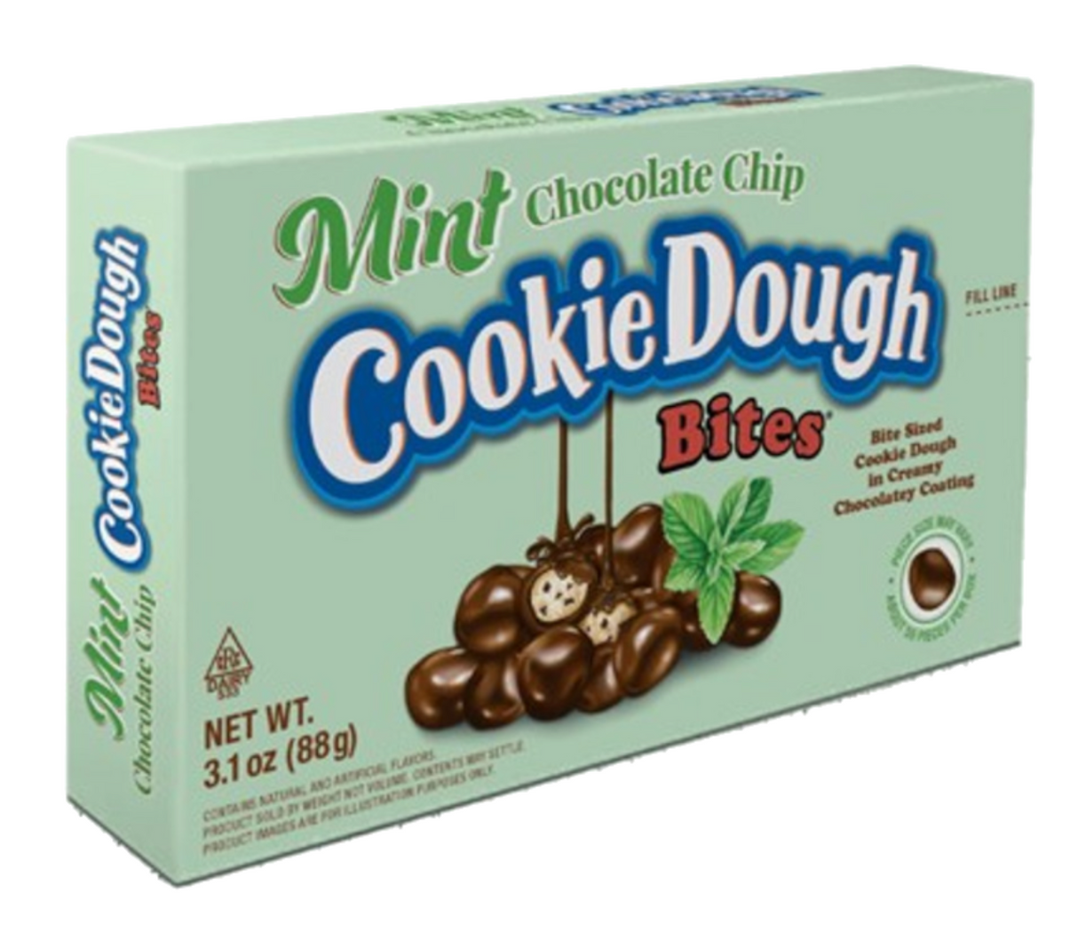 Cookie Dough Bites Mint Chip 3.1oz (88g)