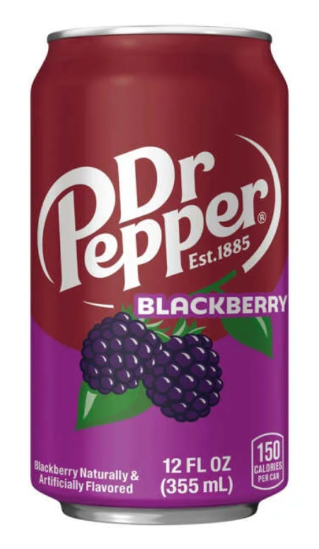 Dr Pepper Blackberry 12oz (355ml)