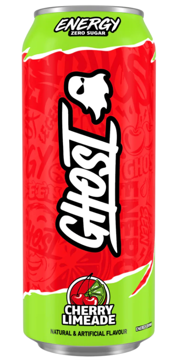 Ghost - Cherry Limeade Zero Sugar Energy Drink 500ml