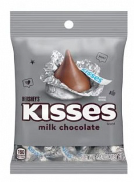 Hershey’s Kisses Peg Bag 4.84oz (137g)