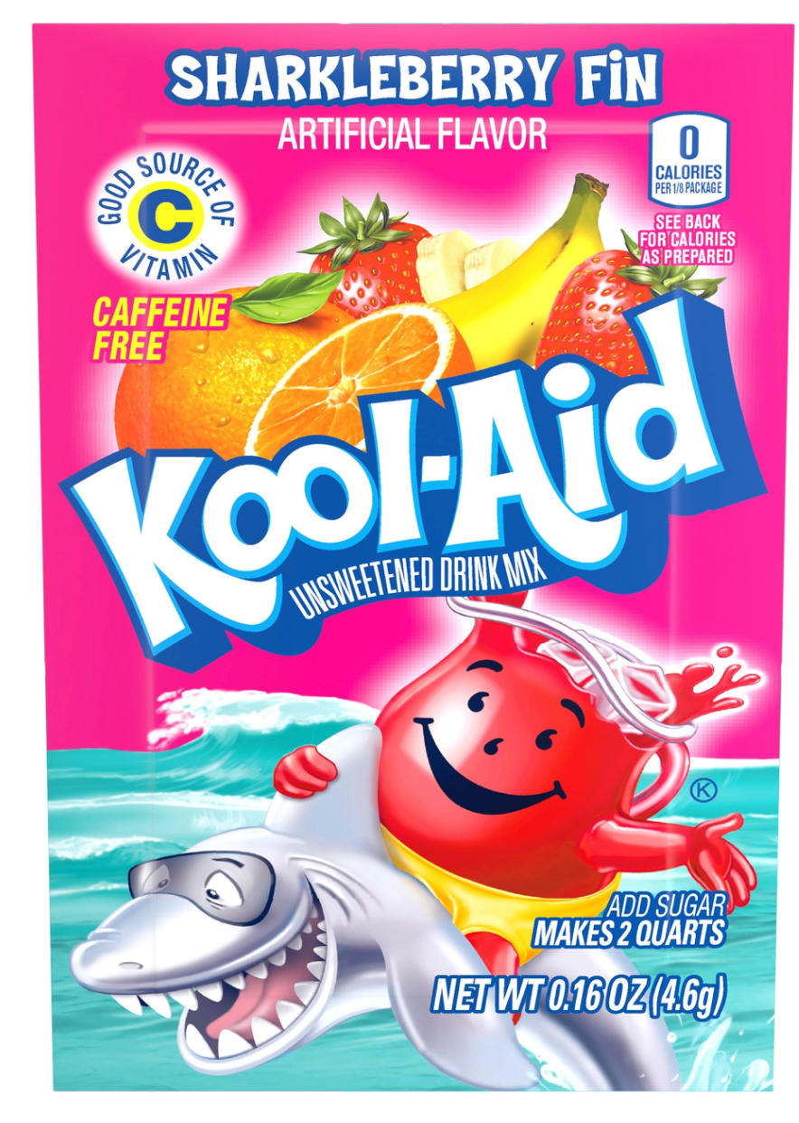 Kool-Aid Sharkleberry Fin Drink Mix