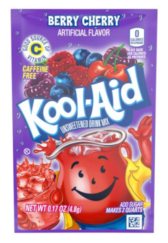 Kool-Aid Blastin Berry Cherry  Drink Mix