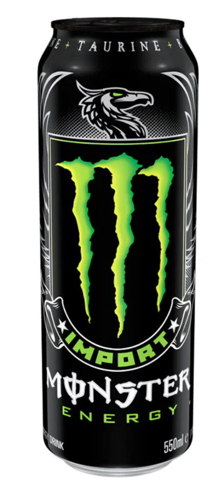 Monster Energy Import 18.6oz (550ml)