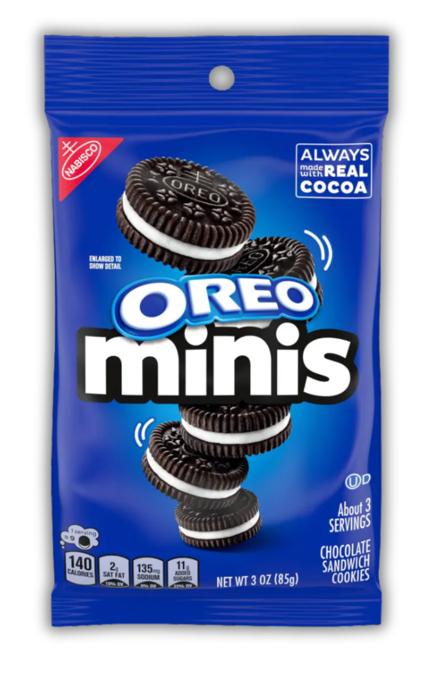 Oreo Mini’s BIG BAG 3oz (85g)