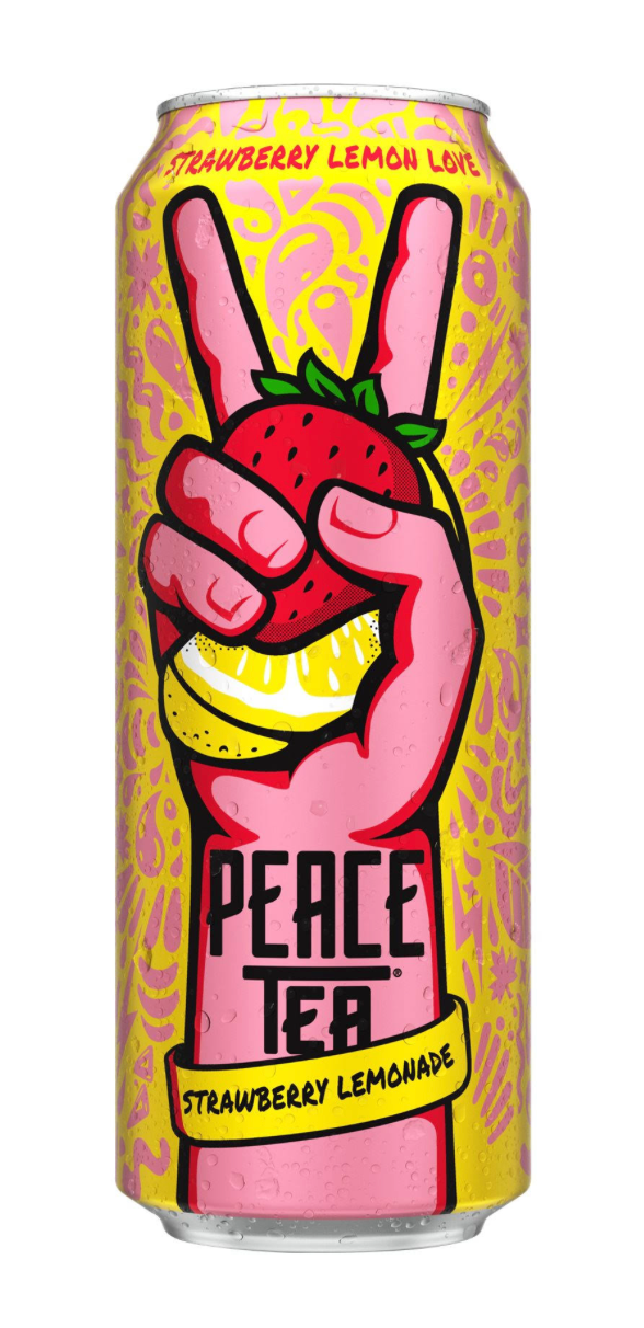 Peace Tea Strawberry Lemon Love 695ml