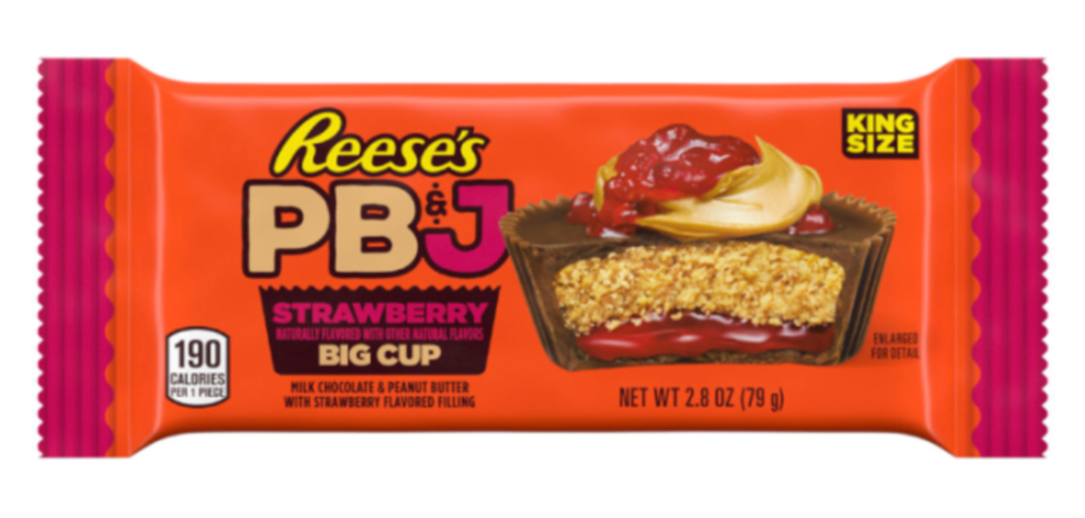 Reese’s PB&J Strawberry Big Cup King Size 2.8oz (79g)