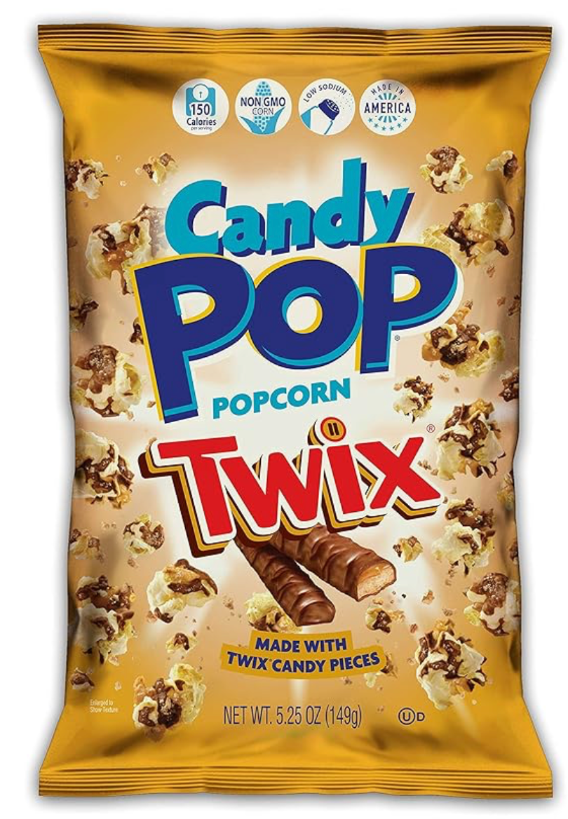 Candy Pop Twix Popcorn 5.25oz (149g)