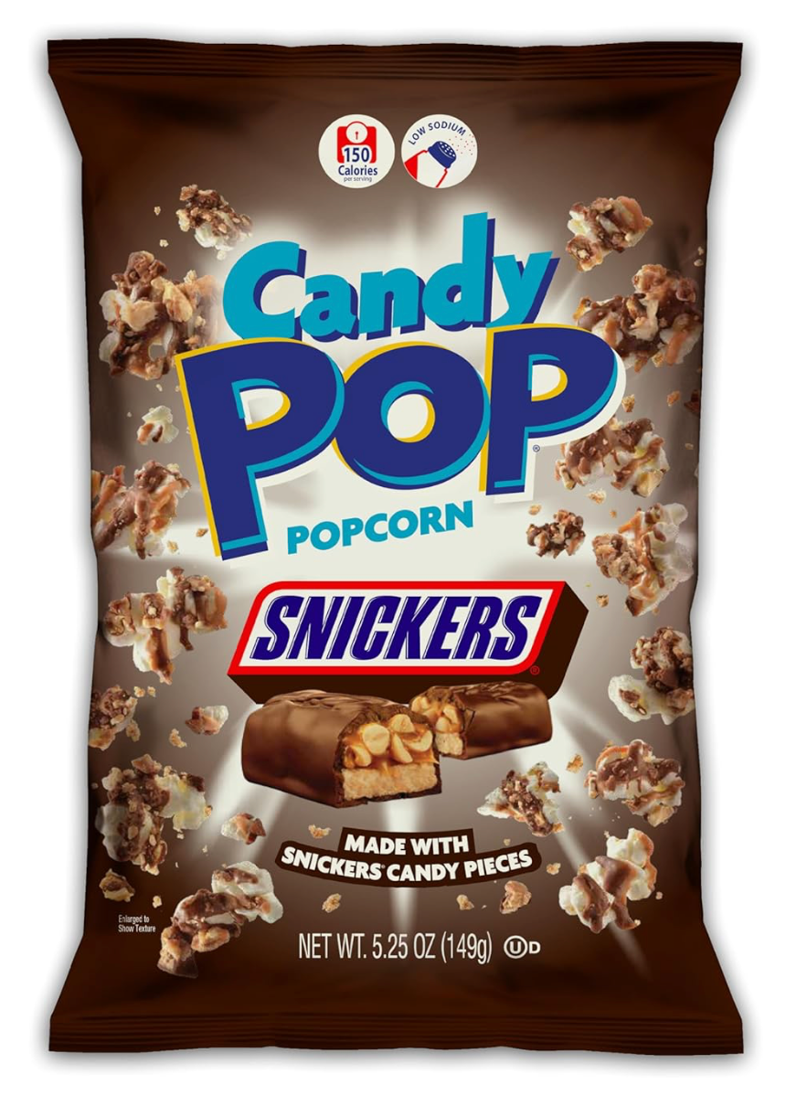 Candy Pop Snickers Popcorn 5.25oz (149g)