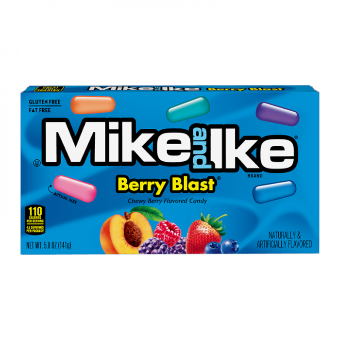 Mike & Ike Berry Blast Theatre Box 4.25oz (120g) - Sweet Dreams