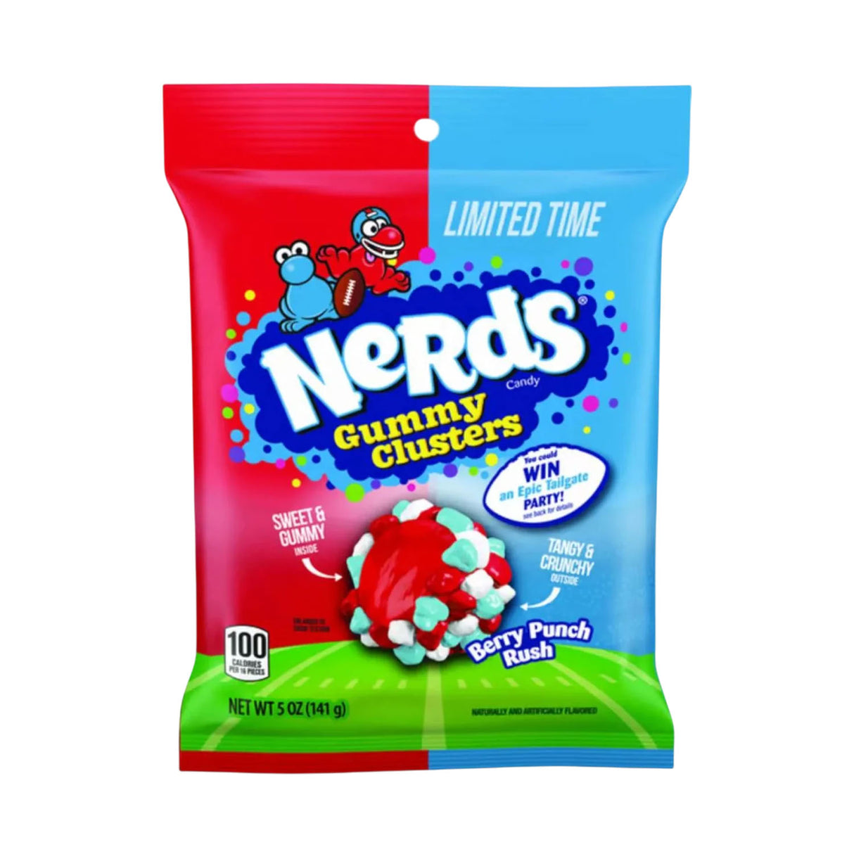 Nerds Limited Edition Berry Punch Rush Gummy Clusters 5oz (141g)