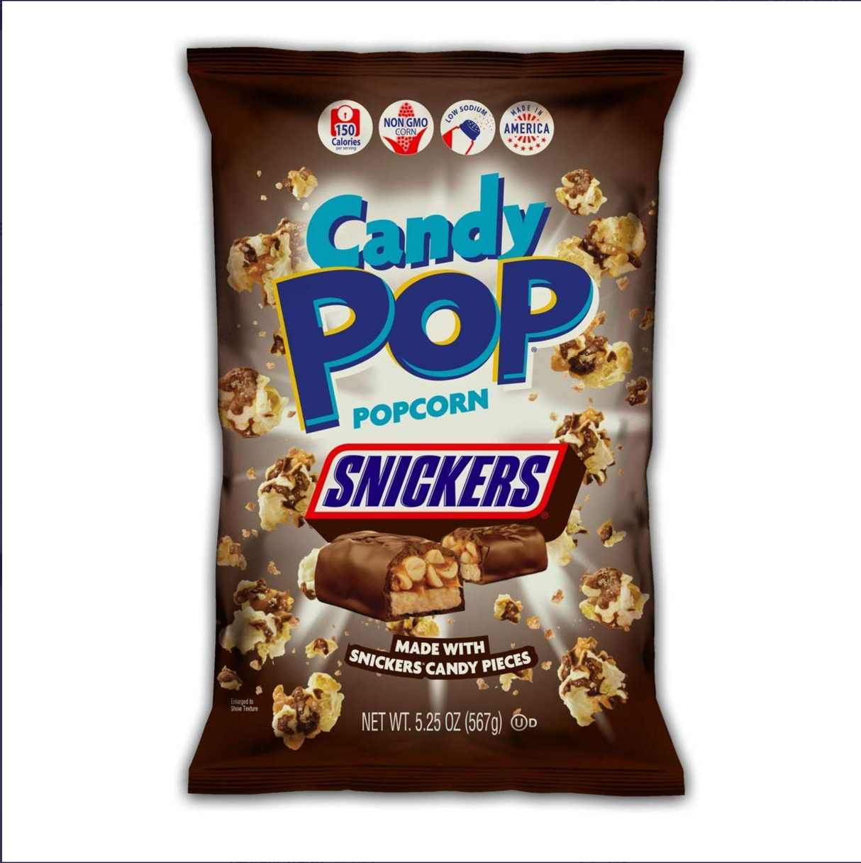 Candy Pop Snickers Popcorn 5.25oz (149g)