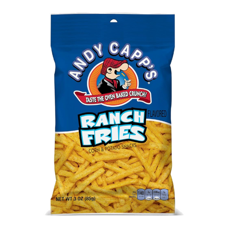 Andy Capp Ranch Fries 3oz (85g) - Sweet Dreams