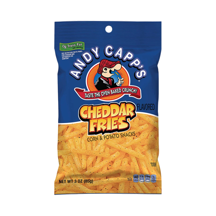 Andy Capp Cheddar Fries 3oz (85g) - Sweet Dreams