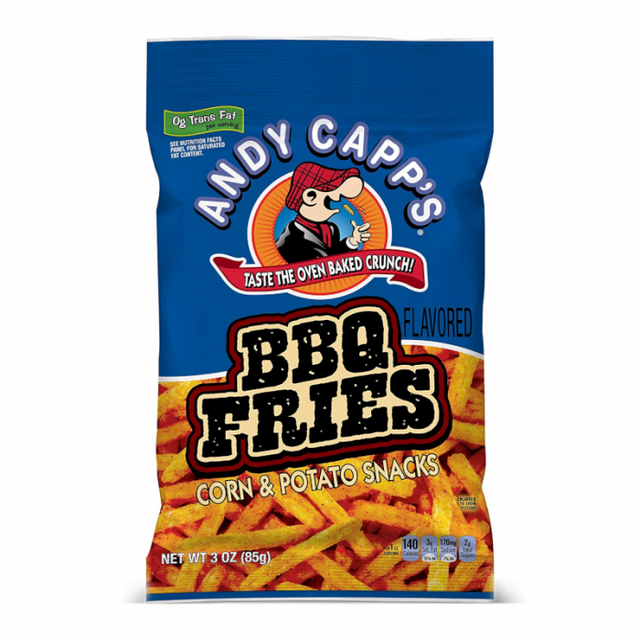 Andy Capp BBQ Fries 3oz (85g) - Sweet Dreams