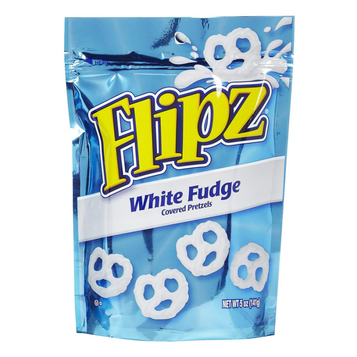 Flipz White Fudge Pretzels 5oz (141g) - Sweet Dreams