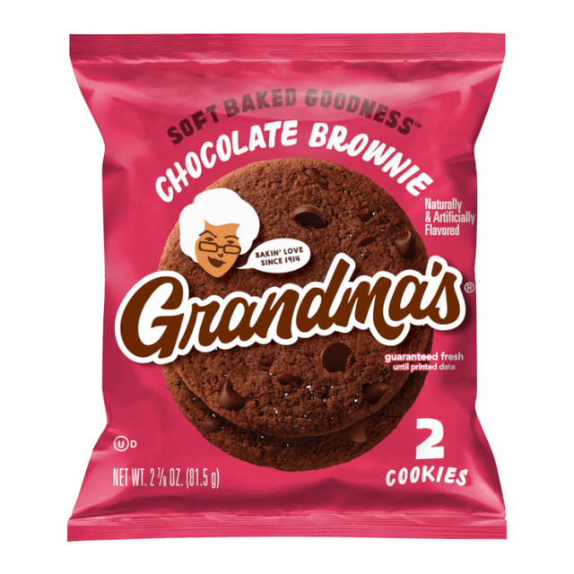 Frito Lay - Grandma's Cookies Chocolate Brownie 2.5oz - Sweet Dreams