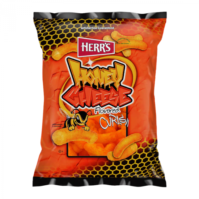 Herr's Honey Cheese Curls 1oz (28.4g) - Sweet Dreams