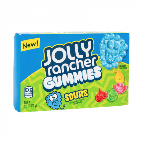 Jolly Rancher Sour Gummies Theatre Box 3.5oz (99g) - Sweet Dreams