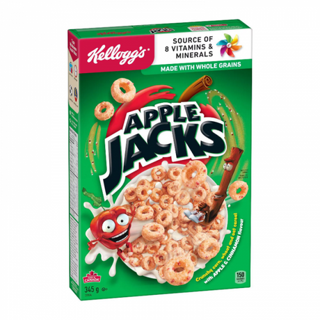 Kellogg's Apple Jacks Cereal 345g - Sweet Dreams