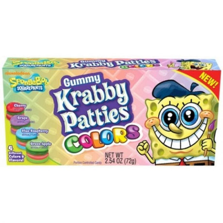 Spongebob Krabby Patties Colors Theatre Box - 72g - Sweet Dreams