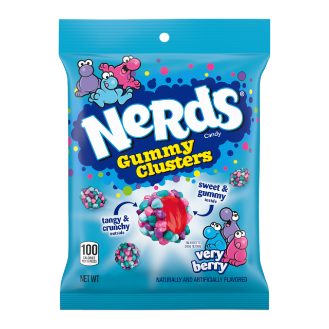 Nerds Gummy Clusters Very Berry 3oz (85g) - Sweet Dreams