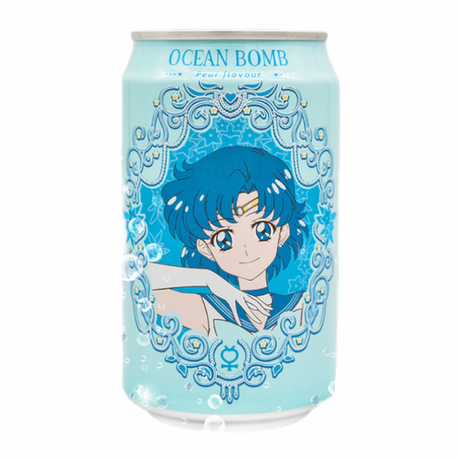 Ocean Bomb x Sailor Moon Pear Sparkling Water (330ml) - Sweet Dreams