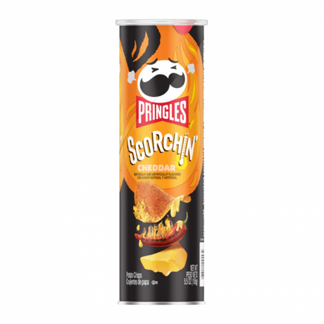 Pringles Scorchin Cheddar 156g - Sweet Dreams