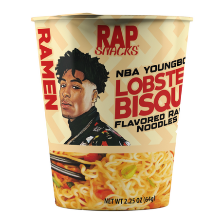 Rap Snacks Lobster Bisque Flavored Ramen Noodles 2.25oz (64g) - Sweet Dreams