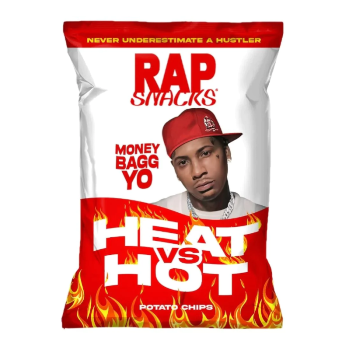 Rap Snacks Money Bagg Yo Heat vs Hot Chips 2.5oz (71g) - Sweet Dreams