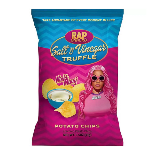 Rap Snacks Nicki Minaj Salt & Vinegar Truffle 2.5oz (71g) - Sweet Dreams