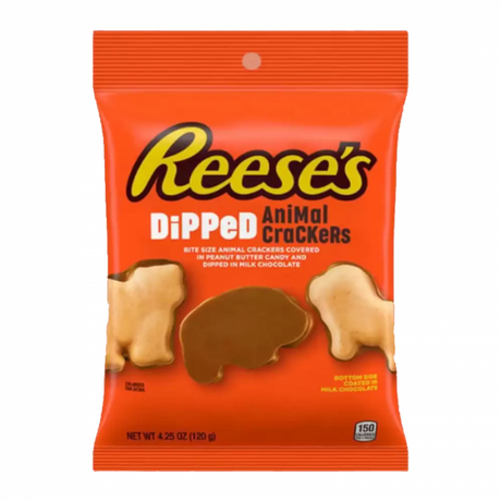 Reese's Dipped Animal Crackers Peg Bag 4.25oz (120g) - Sweet Dreams