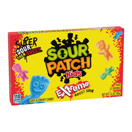 Sour Patch Kids Extreme Theatre Box 3.5oz - Sweet Dreams