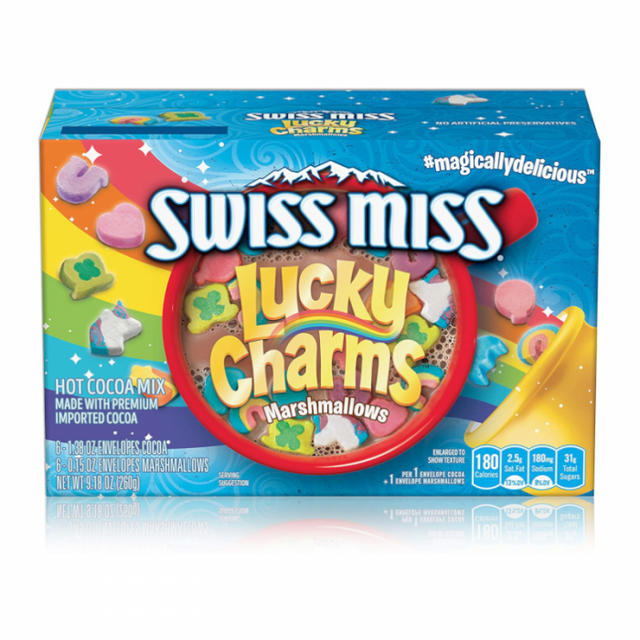 Swiss Miss Hot Cocoa Mix with Lucky Charms 6-Pack (260g) - Sweet Dreams