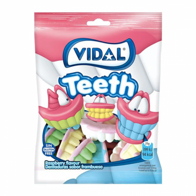 Vidal Jelly Teeth 3.19oz (90g) - Sweet Dreams