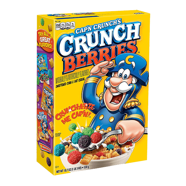 Captain Crunch Berries Cereal (370g) 04-05-21 - Sweet Dreams