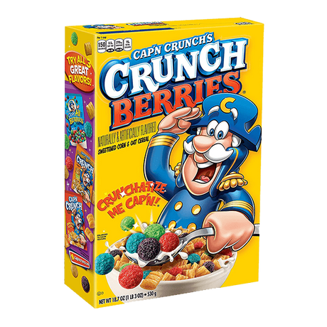 Captain Crunch Berries Cereal (370g) 04-05-21 - Sweet Dreams