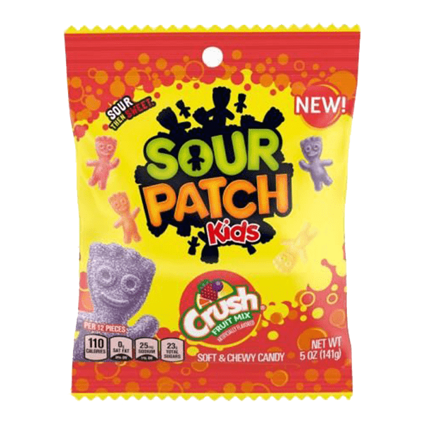 Sour Patch Assorted Crush Candy (141g) - Sweet Dreams