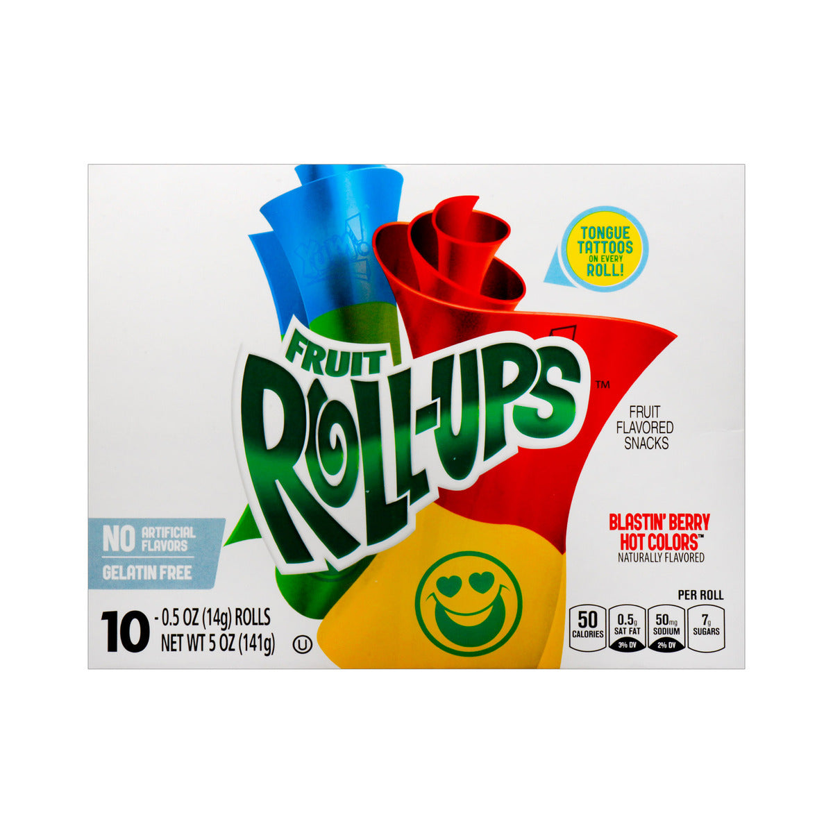 Fruit Roll-Ups Blastin’ Berry Hot Colors - Sweet Dreams