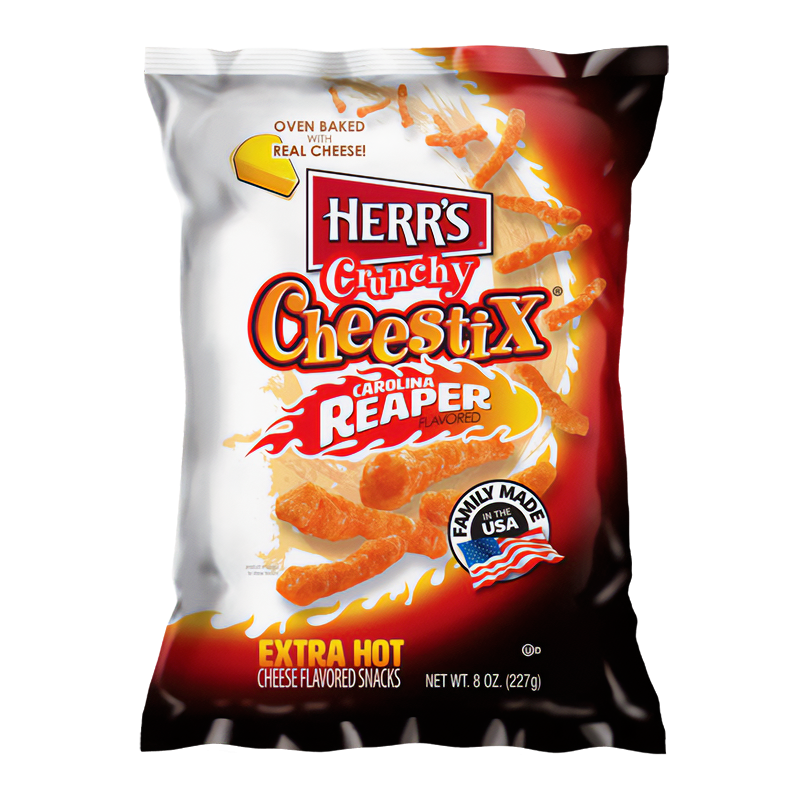 Herr's Carolina Reaper Crunchy Cheestix - Sweet Dreams