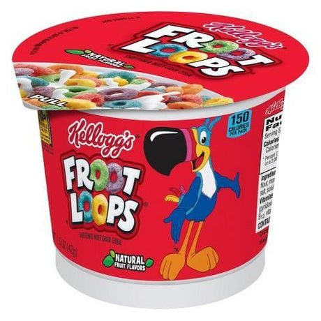 Kellogg’s Cereal in a Cup Fruit Loops - Sweet Dreams