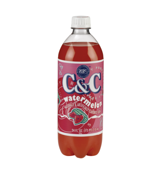 C&C Soda Watermelon Bottle (710ml) MHD 15.09.2021 - Sweet Dreams