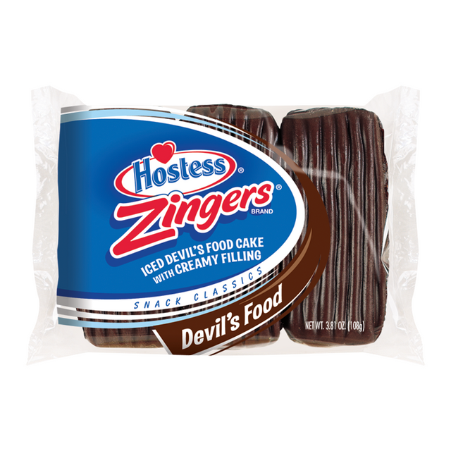Hostess - Devil's Food Zingers - Sweet Dreams