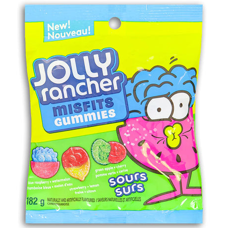 Jolly Rancher Misfits Gummies Sours Candy - Sweet Dreams